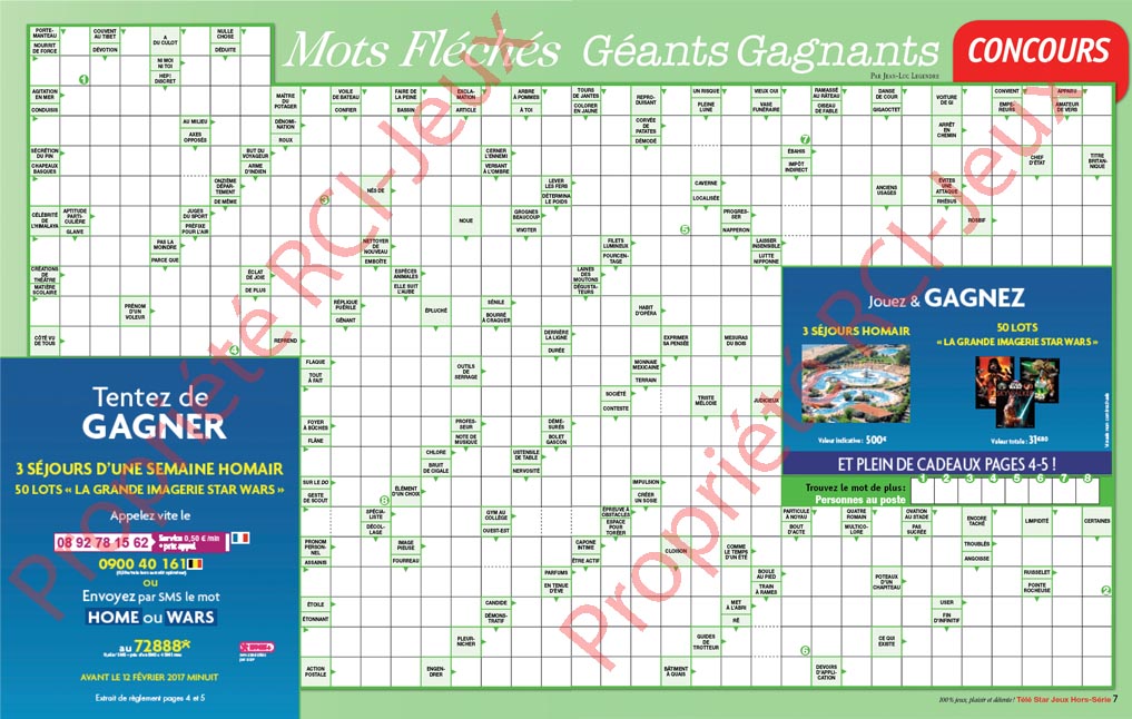 Jeux concours